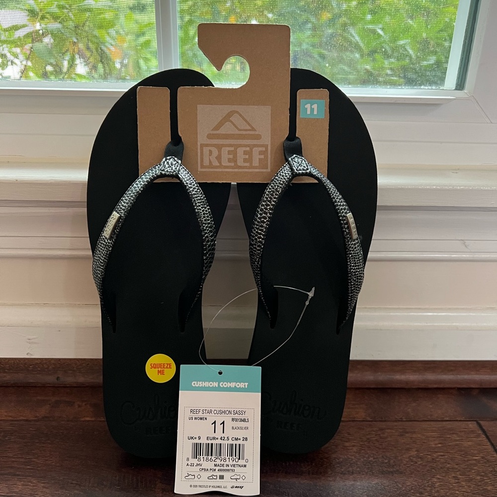 Reef Women’s Cushion Comfort Sandals NWT